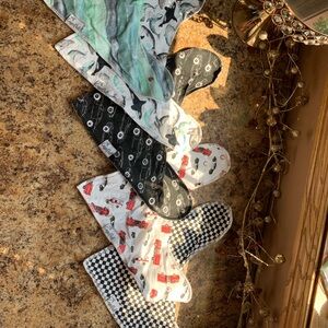 Copper Pearl Bandana Bibs Like New